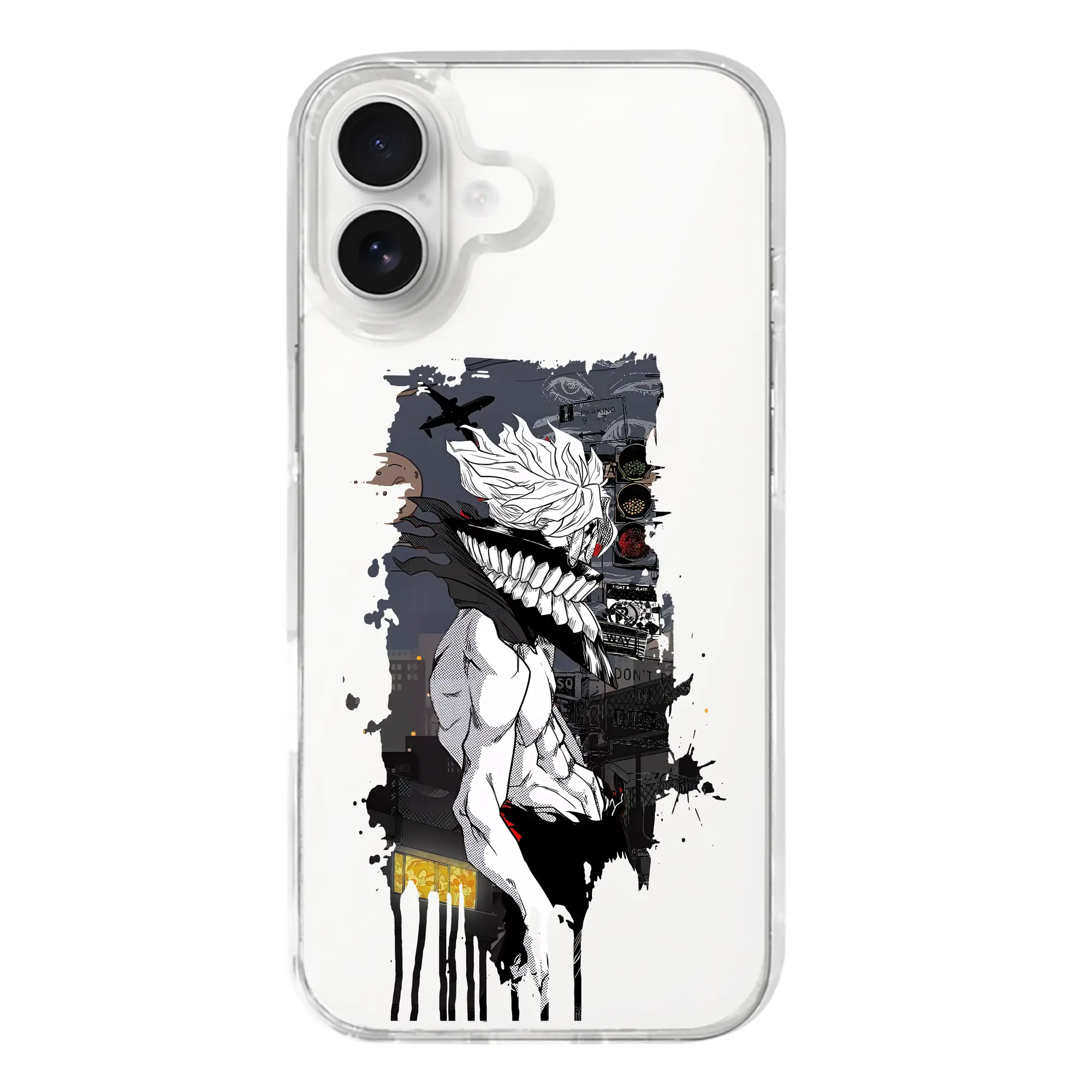 ダンダダン グッズ,オカルン - iPhone 17シリーズ 透明スマホケース – 薄型・耐衝撃・精密フィット保護カバー